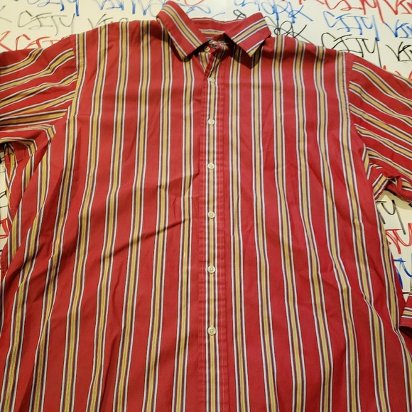 Vintage Polo Ralph Lauren Button Down Shirt Large - Picture 2 of 6